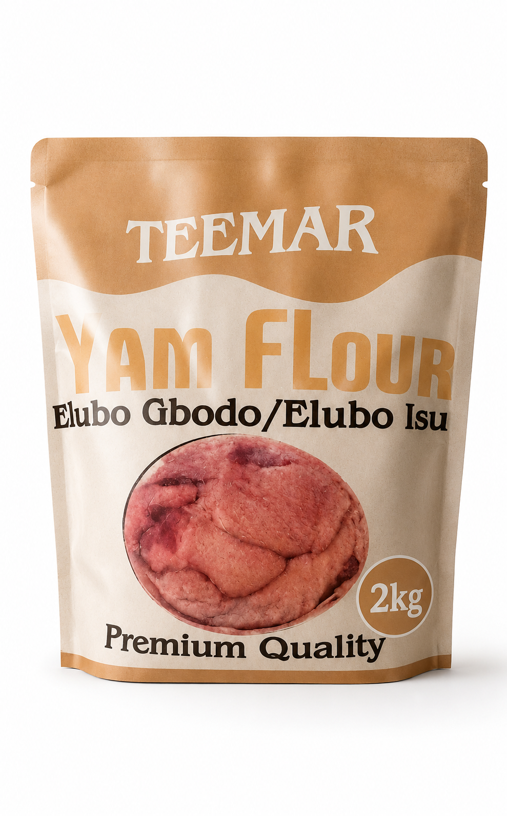 Yam Flour 2kg - Retail Ready